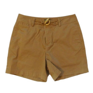 Lauren Ralph Lauren Gold Belted Shorts Size 10 P